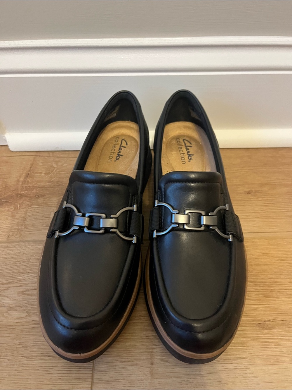 Clarks Zylah Erin Leather Loafers Eclectic Grandpa - NWOT - Size 8